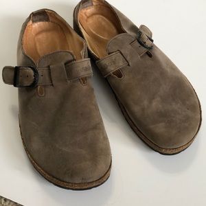 Haflinger Slip on. Leather Upper